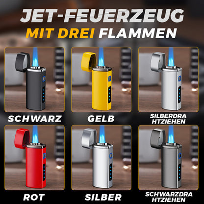 Dreifach-Jet-Flammen-Feuerzeug