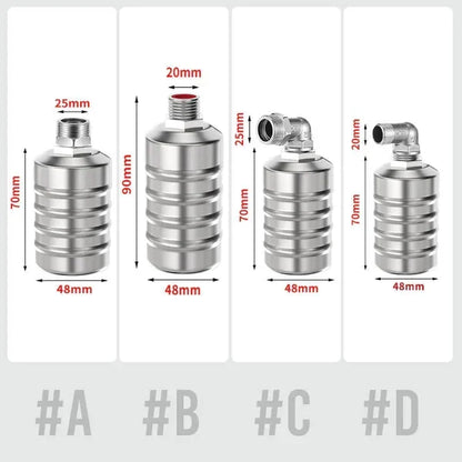 🌊Schwimmerventil zur Wasserstandsregelung aus Edelstahl 304🚰