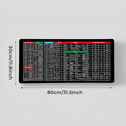 Anti-Rutsch-Tastatur-Pad(Deutsche Fassung)